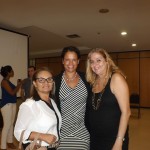 Rosângela Farias, Usha Pitts e Cristina Lira