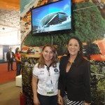 Secretária de turismo do RN, Gina Robinson e a empresária Eliane Praça