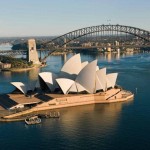 Sydney Opera House e o Sydney Harbour Bridge são os cartões postais da cidade australiana Sydney