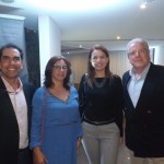 Sergio Gaspar, Solange Portela, Juliska Azevedo e Jan Bahr