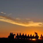 foto de cavalgada na costa doce