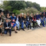 O grupo todo do press trip com Sebastian Olivera responsavel pelo turismo do Bioparque Temaiken foto :Canindé Soares