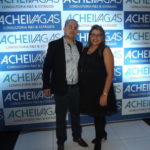 Promotores do Fórum de Gestão do RN 2016, Fabio e Katherine Miranda, também diretores da Achei Vagas e consultoria e da KF viagens