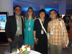 Yves Guerra do Sebrae RN com amigos gestores de Sebrae de vários estados