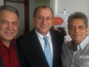 Francisco Barbosa, Toni Sando e Francisco Douglas